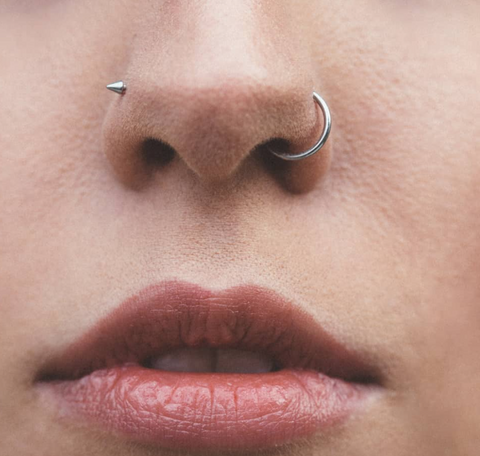 Black Nose Rings Women Nose Piercings Jewelry Hoops Nose - Temu